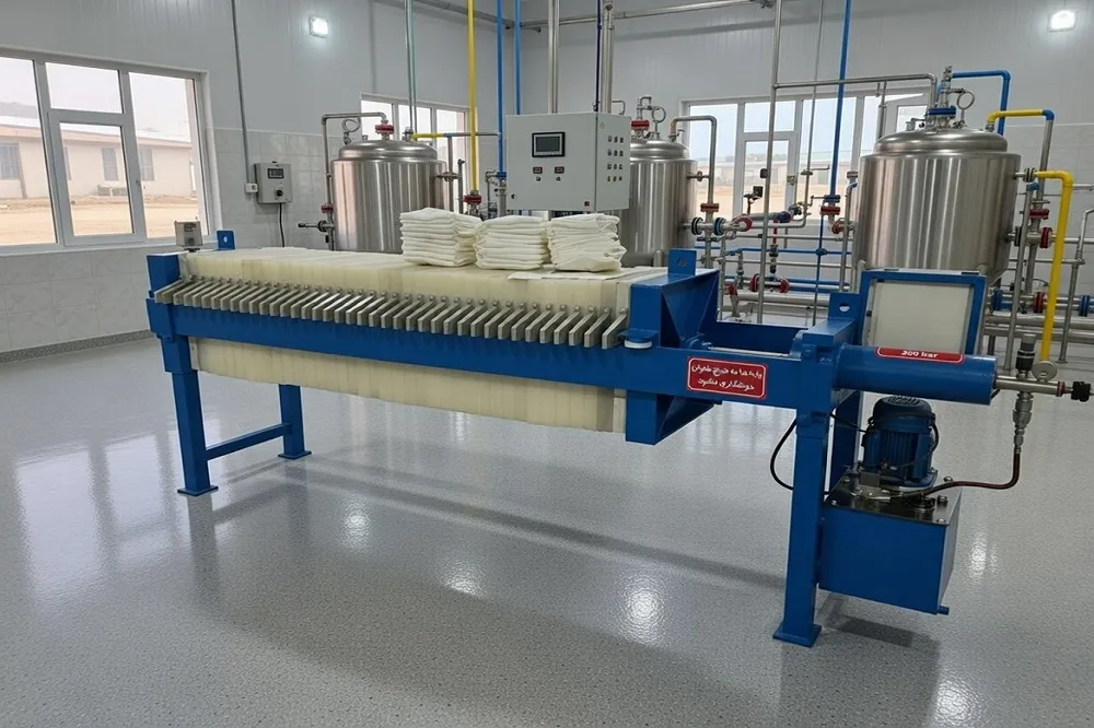 فیلتر پرس مخصوص پساب