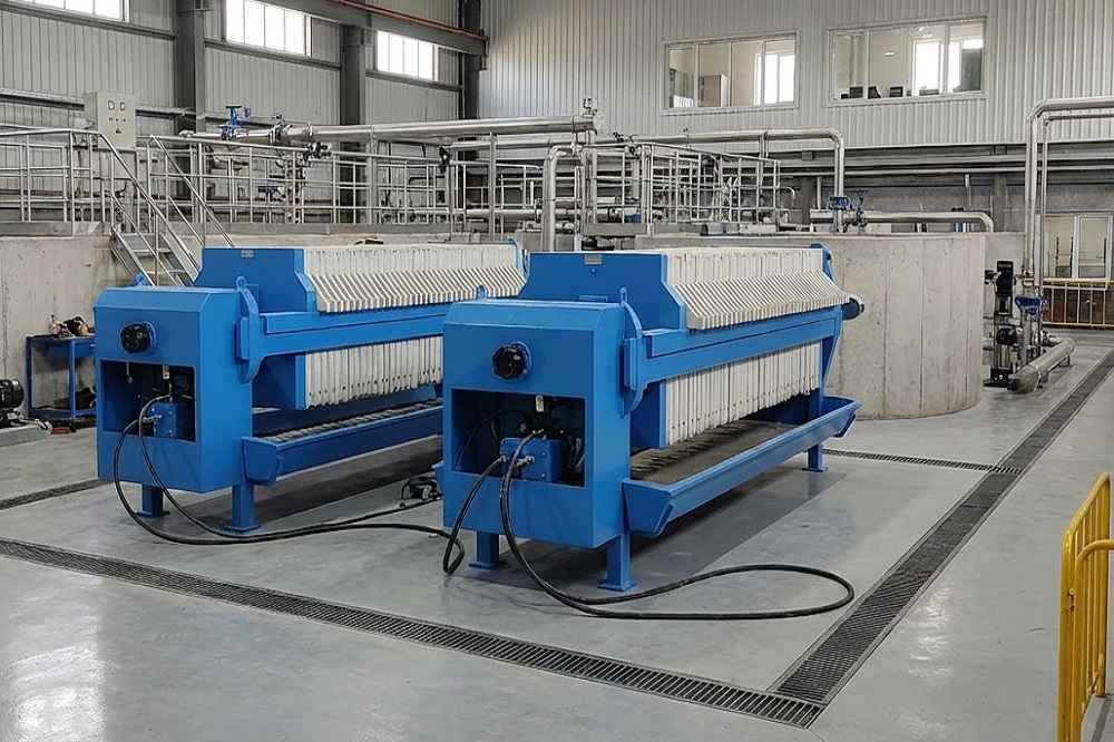 فیلتر پرس تصفیه خانه