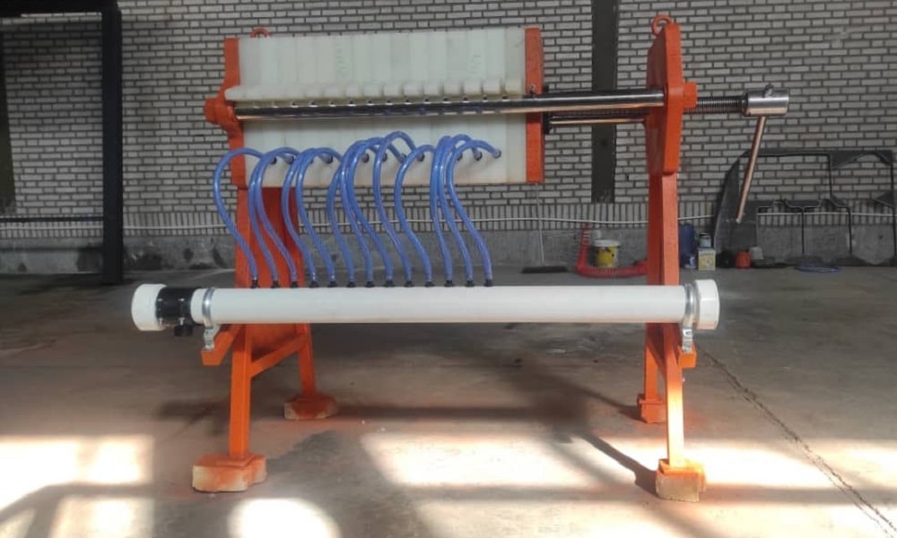 فیلتر پرس پیچی دستی