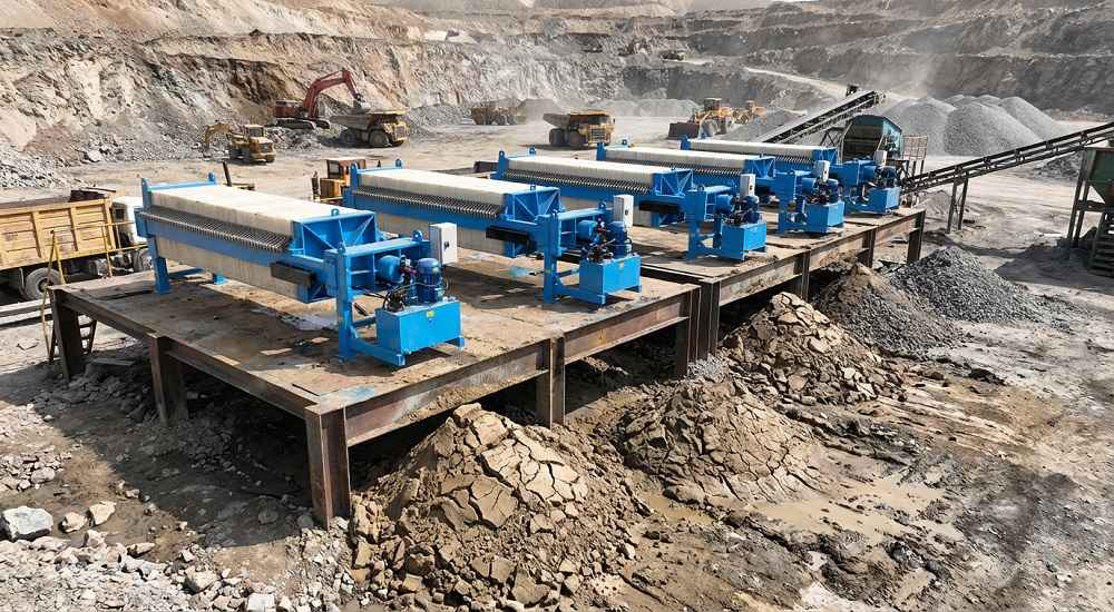 فیلتر پرس مخصوص کاربری معدن