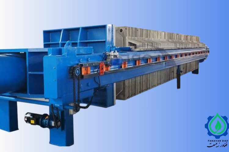 دستگاه فیلترپرس صنعتی 120 ربات دار