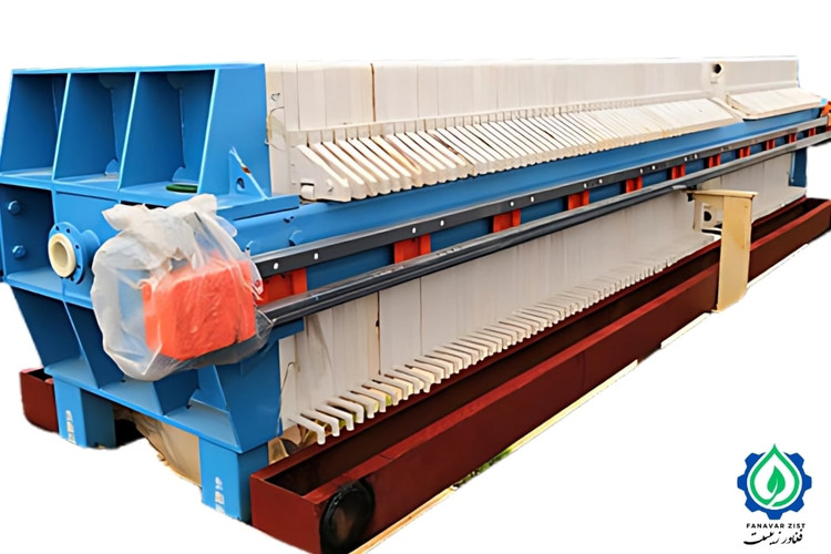 دستگاه فیلترپرس 150 هیدرولیک ربات دار