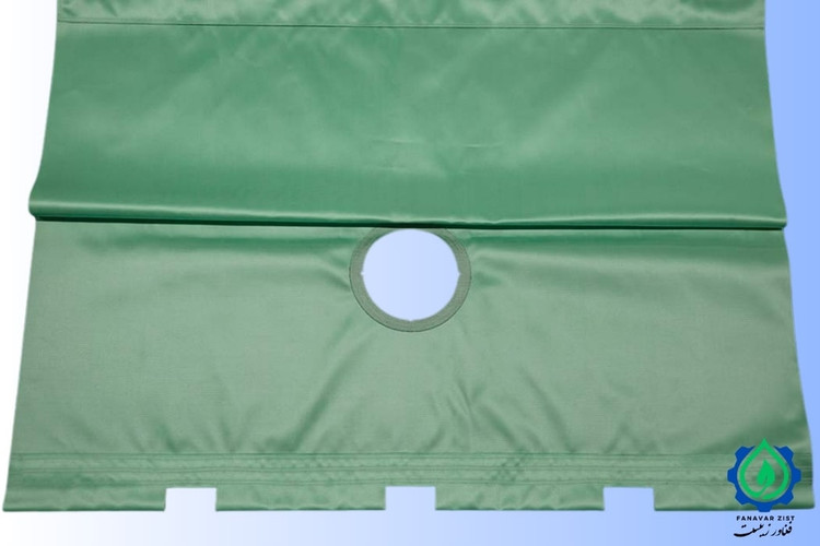 پارچه فیلترپرس پلی پروپلین یک میکرون