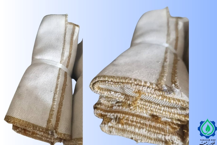 پارچه فیلتر پرس پنبه کتانی