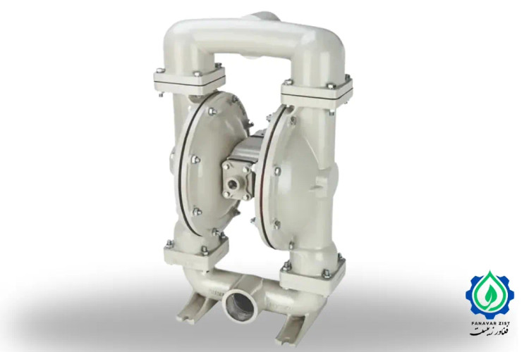 پمپ فیلتر پرس دیافراگمی پمکار pomkar بدنه آلومینیوم