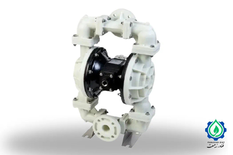 پمپ فیلتر پرس دیافراگمی پمکار pomkar بدنه PP